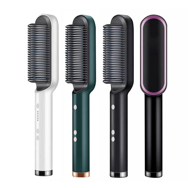 CeramicSmooth LCD Hair Brush