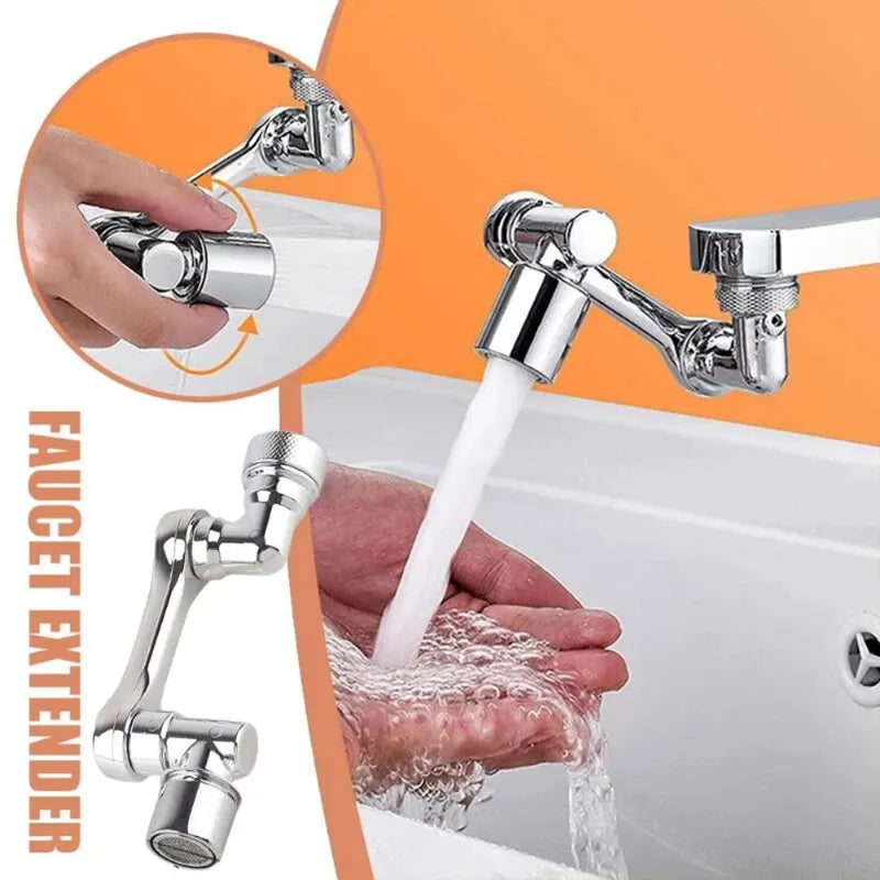 Universal Rotation Faucet Extender