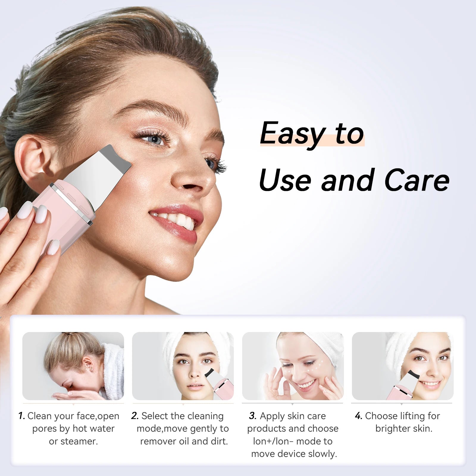 Ultrasonic Skin Deep Cleaning