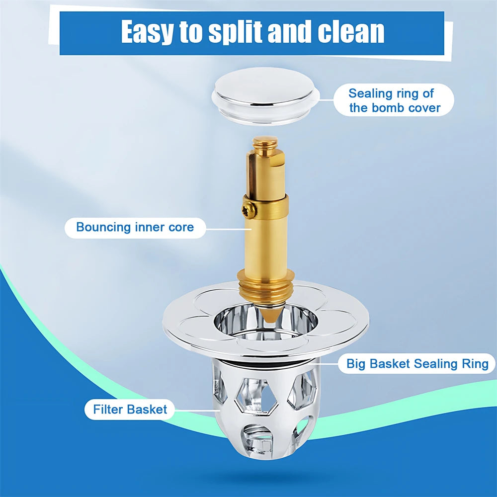 Universal Stainless Steel Sink Filter