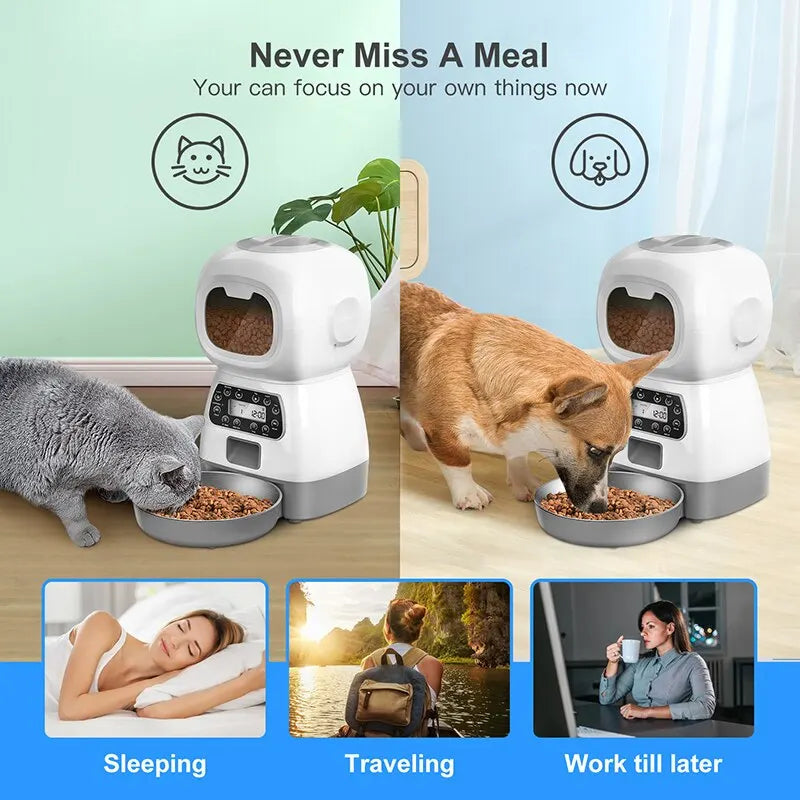 PetFeeder Pro - Automatic Intelligent Pet Feeding Machine